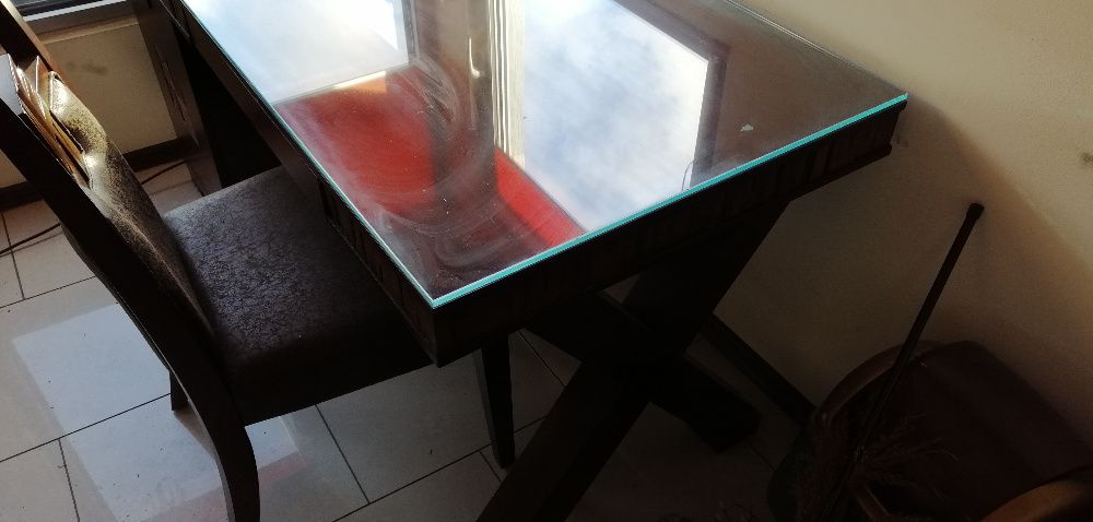 Biurko Krzesło Biuro komplet lite drzewo stan idealny