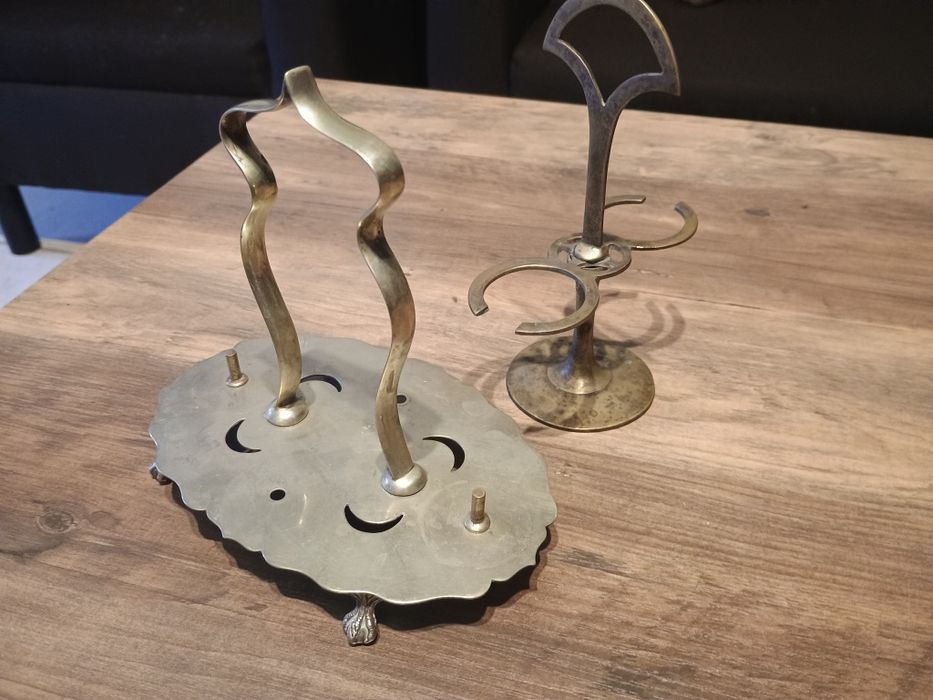 Stare platery podstawki do jajek antyki