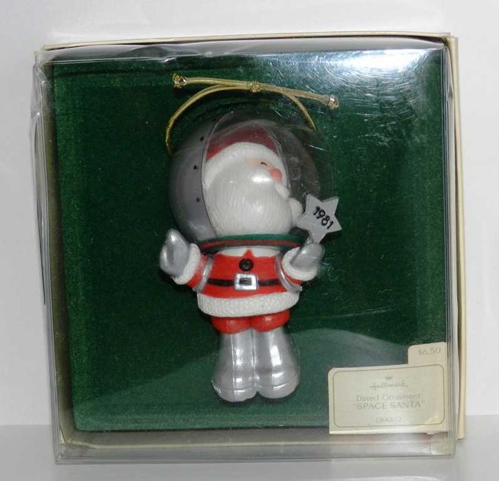 Много разных ёлочных игрушек Hallmark от 1981г.