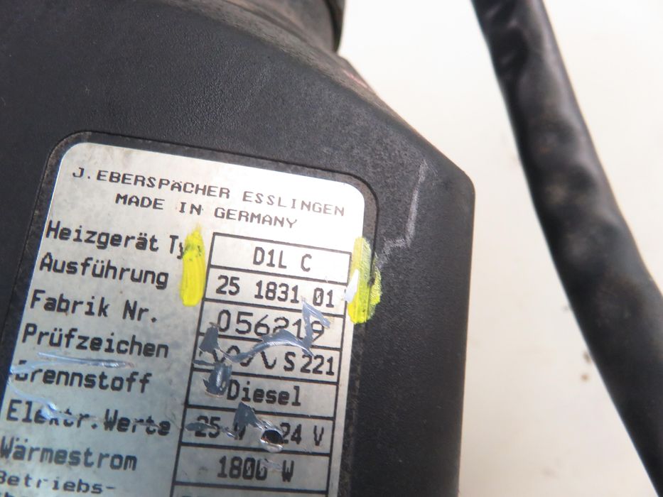 Ogrzewanie Postojowe Eberspacher D1l C D1lc