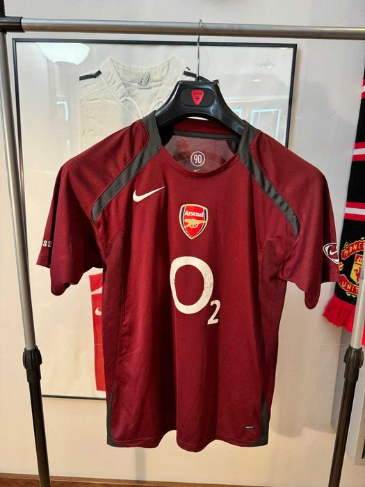 90s～00s NIKE TEAM Arsenal 00s Arsenal FC Nike Full Zip Burgundy Warm Up Jacket - XL – Rokit