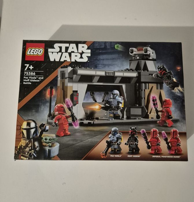 Lego NOVO Star Wars 75386 Batalha entre Paz Vizsla e Moff Gideon