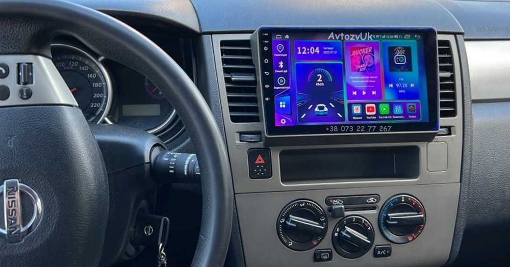 Магнитола ALMERA G11 Nissan TIIDA SENTRA B15 SUNNY VERSA C11 Android