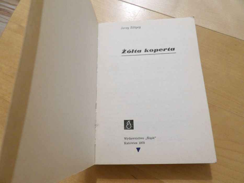 Żółta koperta-Jerzy Edigey -seria z Krukiem