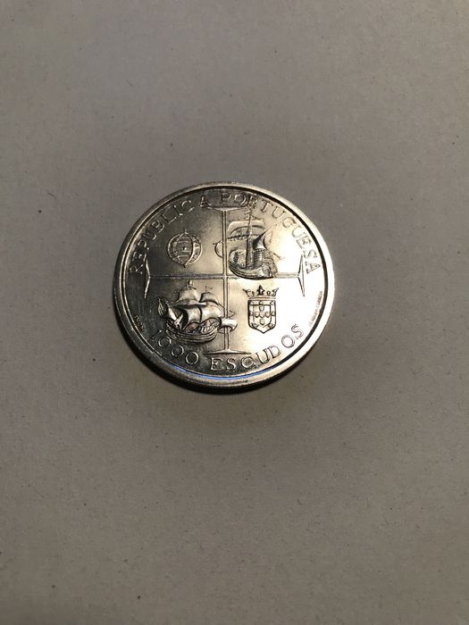 1 Moeda de Prata 1000 Escudos Dom Manuel I - 1998