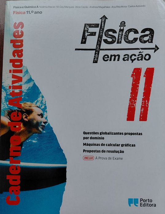 Caderno de Atividades/À Prova de Exame - Física em ação - Física e Química A -

11.° ano