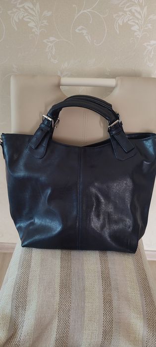 Жіноча/сумка/синя/екошкіра