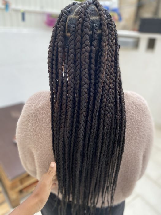 Tranças: Box braids; Nagô; aplicação de croché - desde 15€