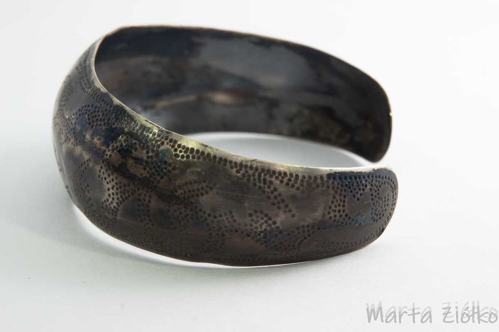 Srebrna bransoleta PRL