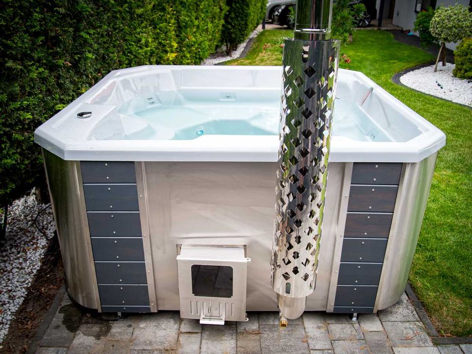Wanna SPA Jacuzzi ogrodowe 200x190cm HOT TUBA hydro POLSKI PRODUCENT
