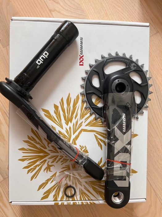Korba SRAM X01 Eagle Superboost+ DUB 12rz 175mm 30T xx naped suport