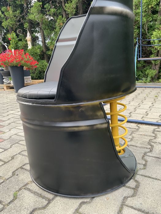 Fotel z beczki 200L