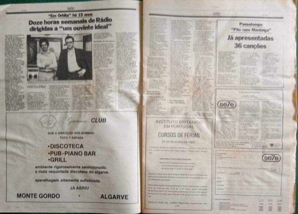 José Afonso	- - -		Se7e - nr. 110	- - - - -	Jornal