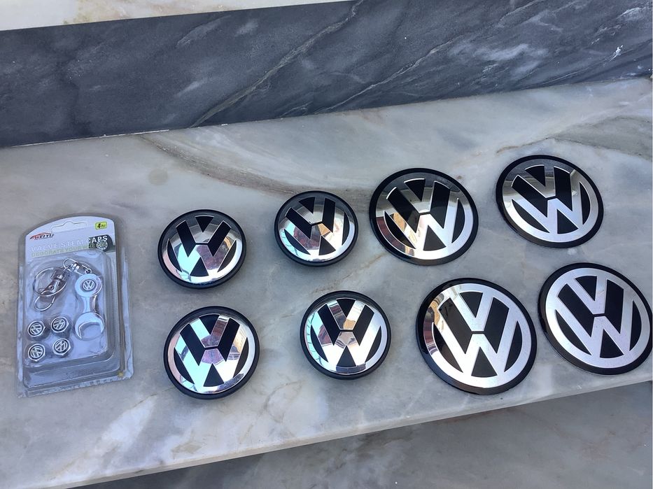 Vw centros jante pipos valvulas com porta chaves vw / mercedes