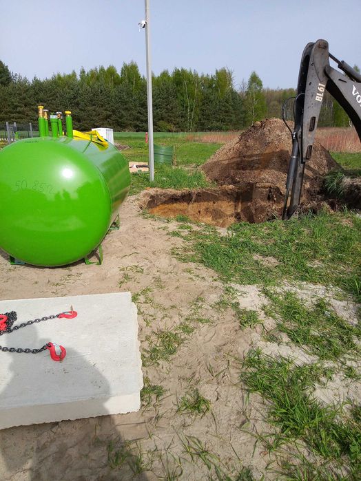 Zbiornik na gaz płynny LPG 2,7m3 - ogrzewanie gazowe