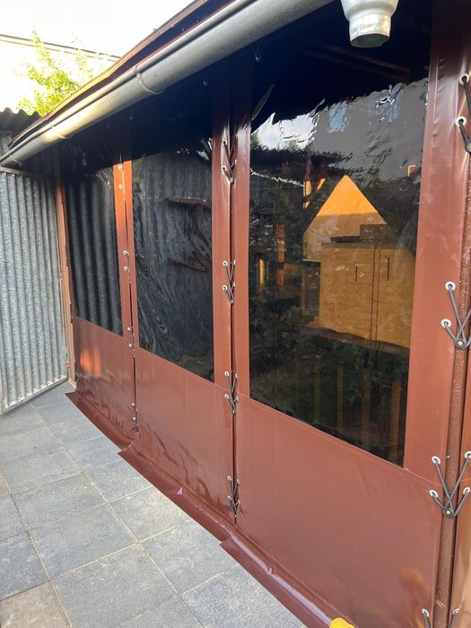 Plandeki na altany tarasy lokale altana taras Plandeki osłony