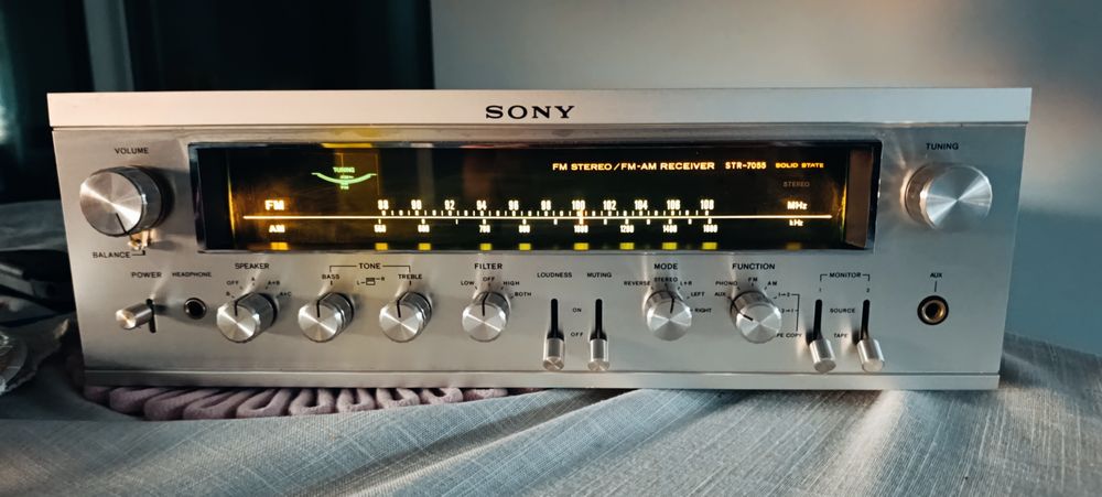 Amplituner Vintage Sony 7055