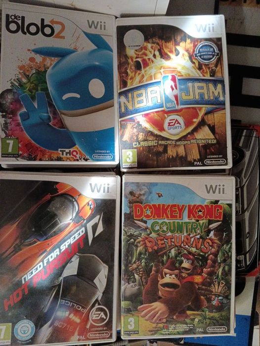 Nintendo Wii 10 jogos