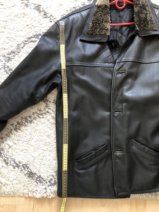 Kurtka skórzana męska