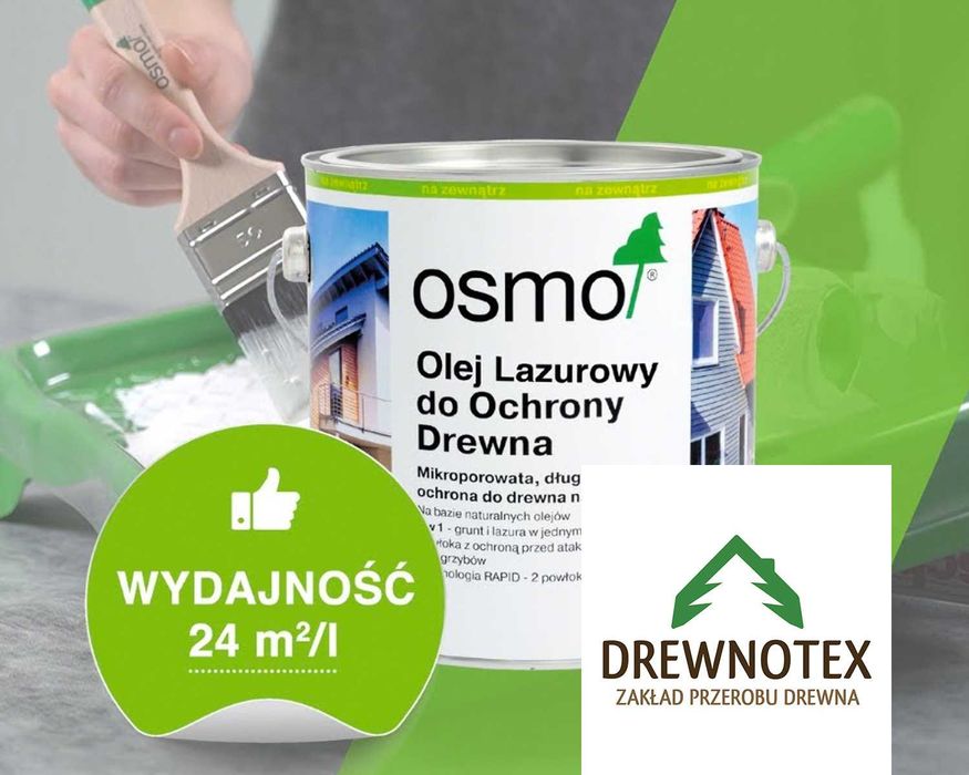 OSMO Lazura olejna impregnat do drewna lepsza od lakierobejcy