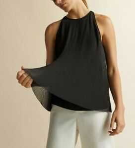 Blusa/Top plissado Massimo Dutti