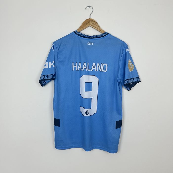 Koszulka piłkarska Puma Haaland #9 Manchester City Rozmiar M