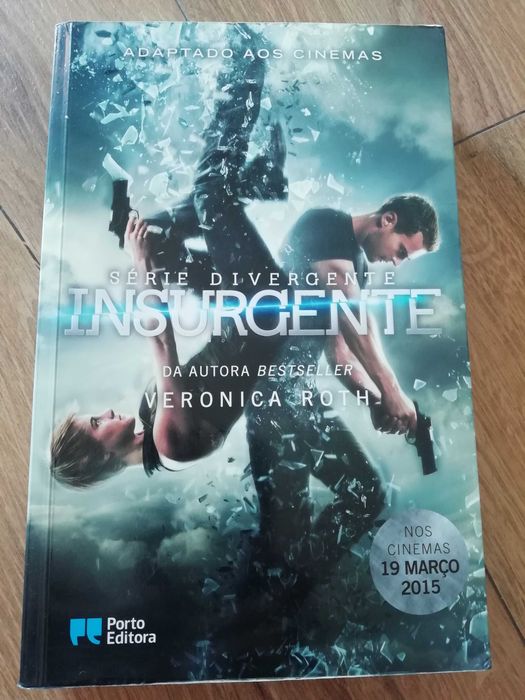 livros: Insurgente, Divergente e Convergente