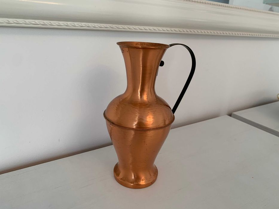 Dekoracyjny wazon mosiądz 21cm