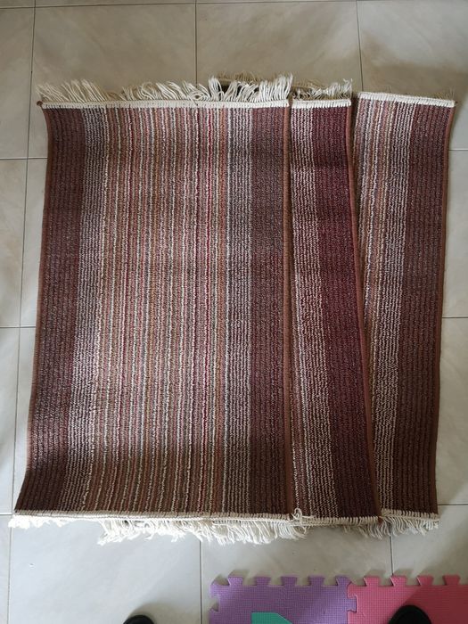 Tapete de quarto matizado conjunto 3