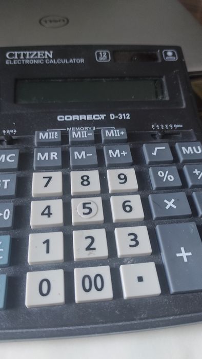 Калькулятор сітізен, калькулятор citizen