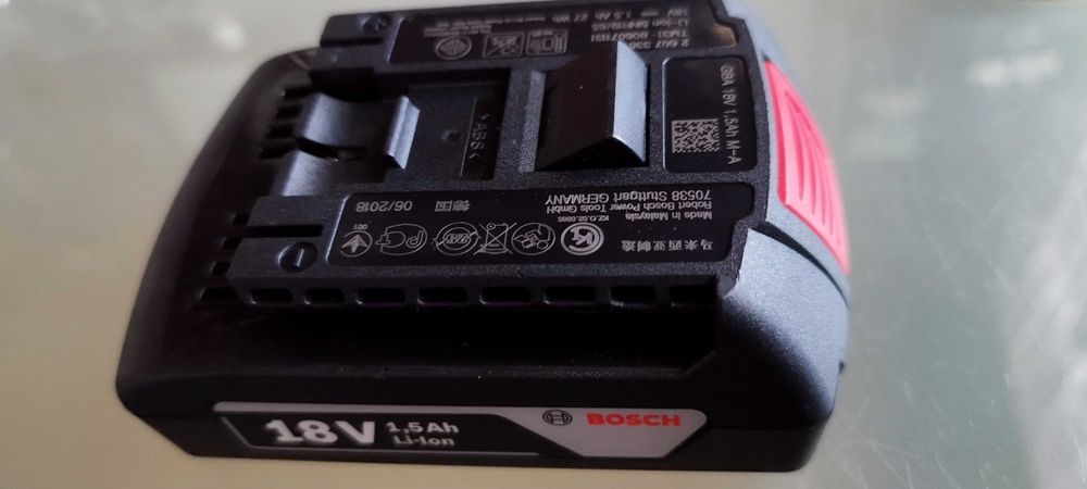 oryginalny akumulator bosch 18v gba 1.5ah za 2szt