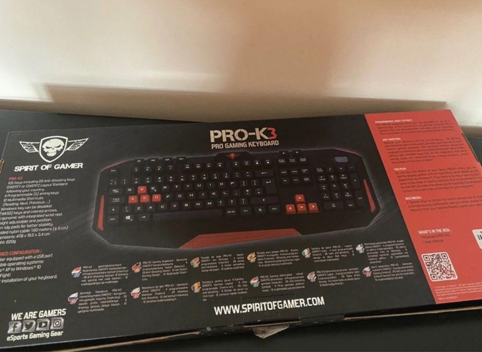 Teclado Gaming (Spirit of Gamer)