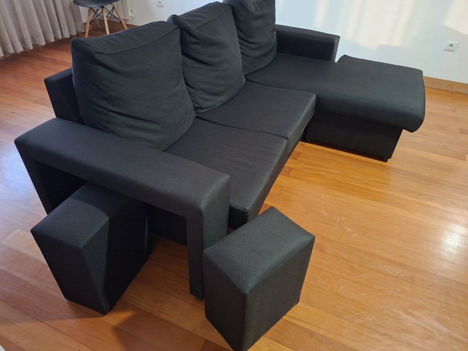 Sofá chaise longue reversível