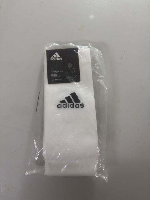 12 Pares Meias Adidas brancas