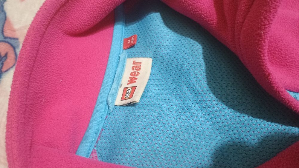 Bluza 152 różowa z polaru stan bdb Leggo