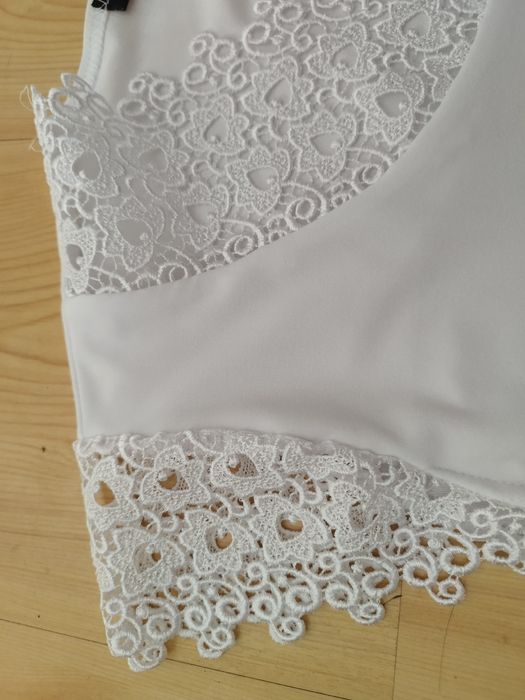 Śliczna unikatowa bluzka L-XL