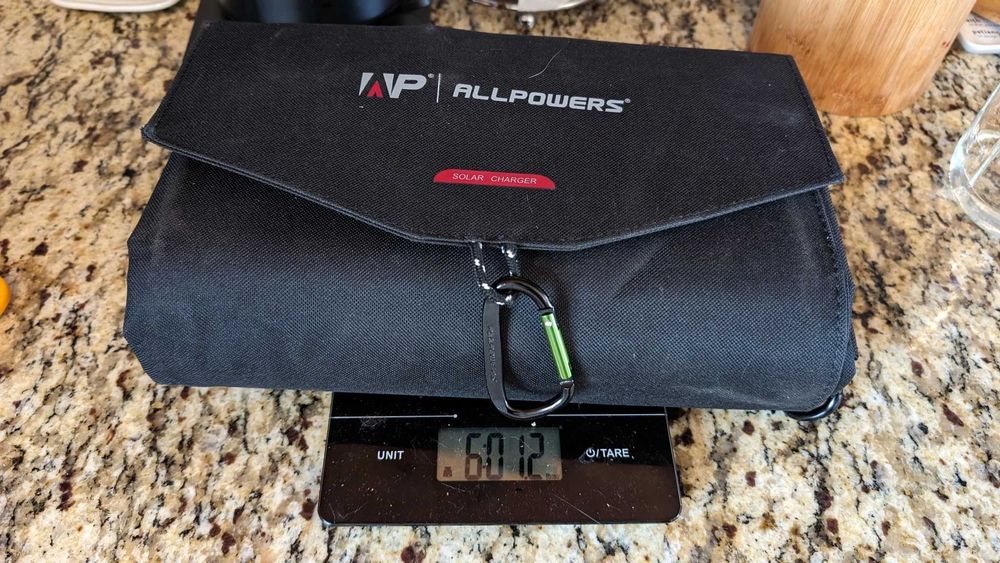 ‼️Солнечная панель для зарядки от солнца, ALLPOWERS 100W, раскладная‼️
