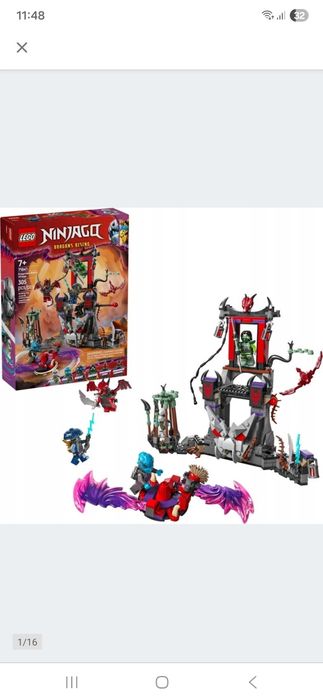 LEGO Ninjago Burzowa wioska Dragonów 71841