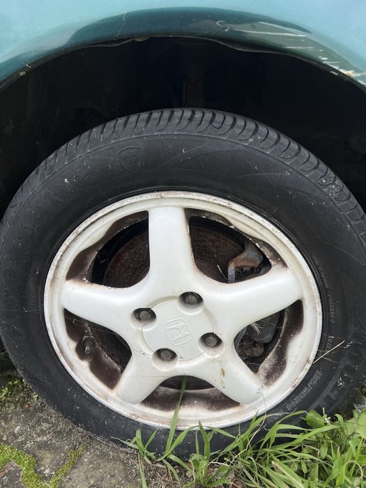 Vendo 4 jantes furaçao 4x100 de honda civic