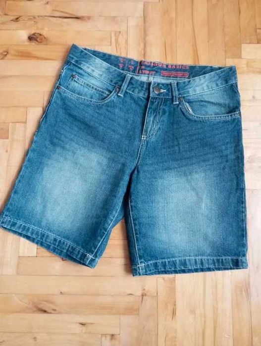 Livergy męskie szorty jeansowe Modern Staight Fit rozm.48