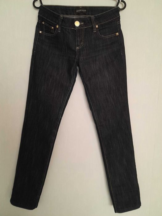 Джинси жіночі прямі темно-синього кольору