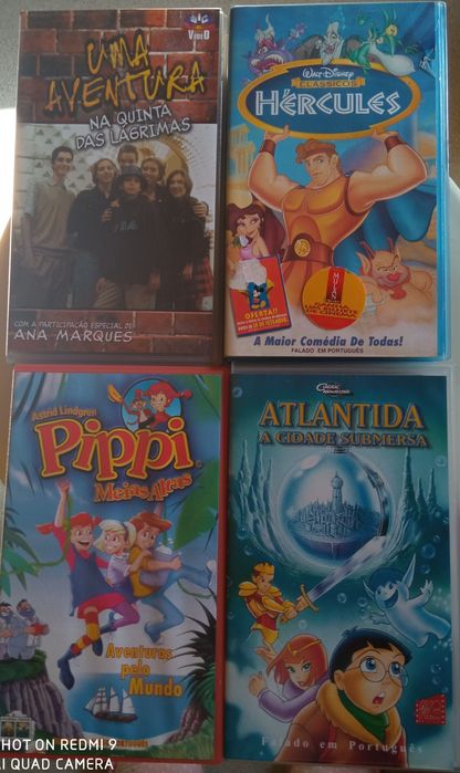 Cassetes anos 90