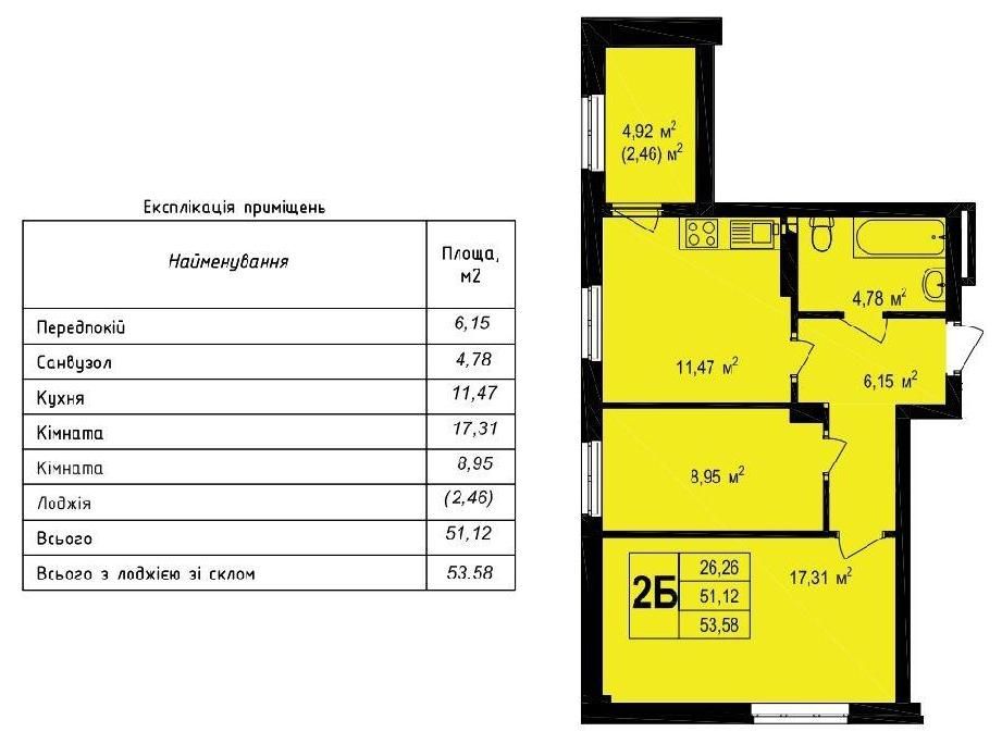 Продам 2-кімнатну квартиру у ЖК «Scandia», Бровари. IM