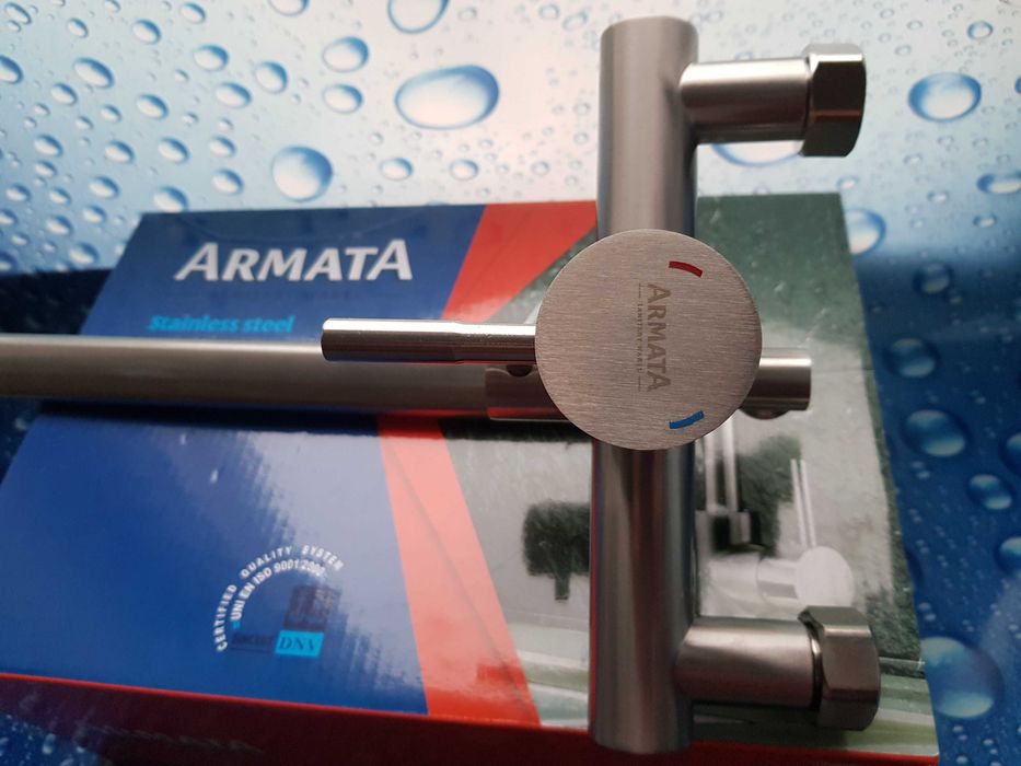 Смеситель змiшувач для ванны из нержавеющий стали ARMATA SUS-006 EURO