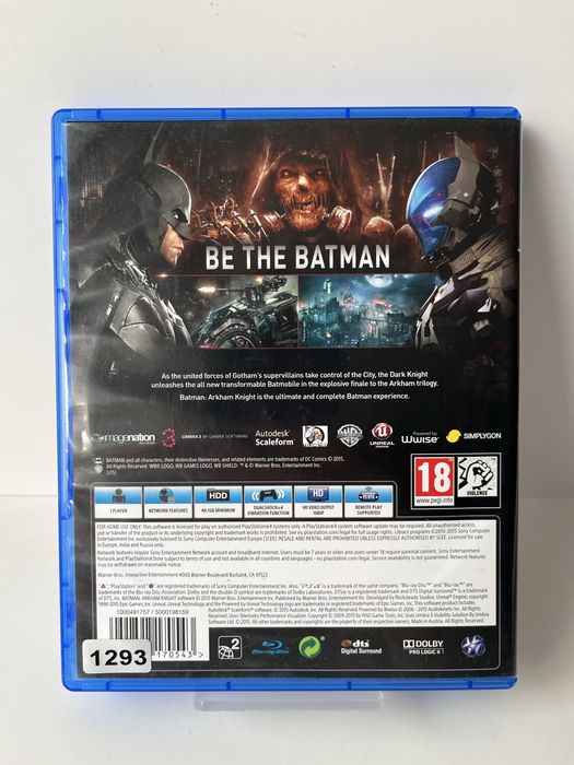 PS4 | Batman Arkham Knight