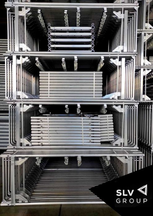 Rusztowanie elewacyjne SLV 73 aluminium * 200m2 * typ Baumann