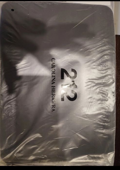 212 Carolina Herrera - Bolsa preta XL - NOVA