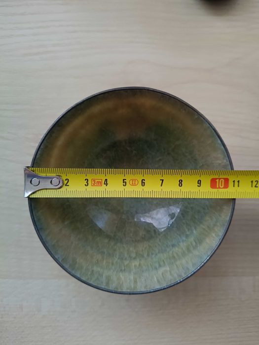 Misa jadeitowa z metalową nakładką z dynastii Qing