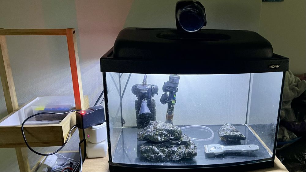 Akwarium 25L.Stan dobry.