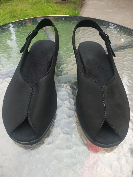 Sandały skórzane damskie rozmiar 37.5